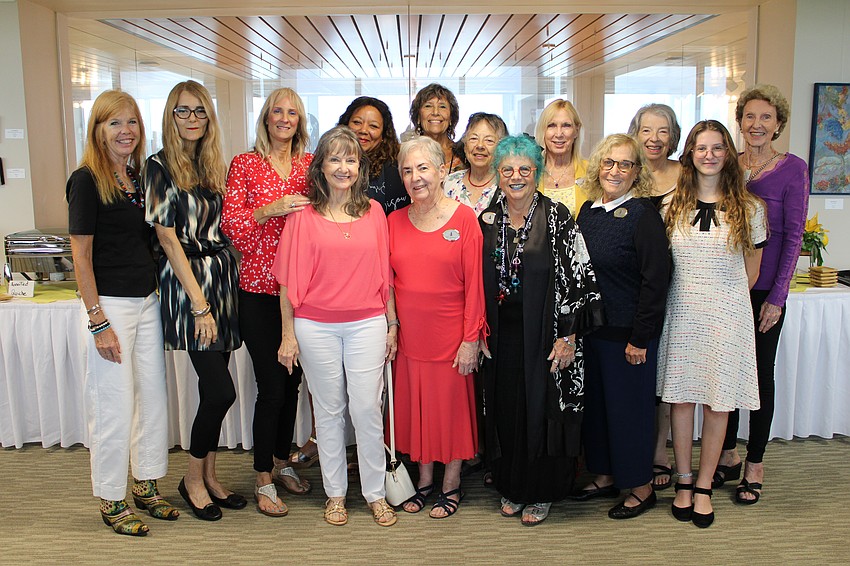 The local chapter of the National League of American Pen Women, Inc. welcomed artists specializing in oil painting, pastels, photography, glasswork, sculpture, creative writing, illustrating and more at the Plymouth Harbour art exhibition. The show runs through October.