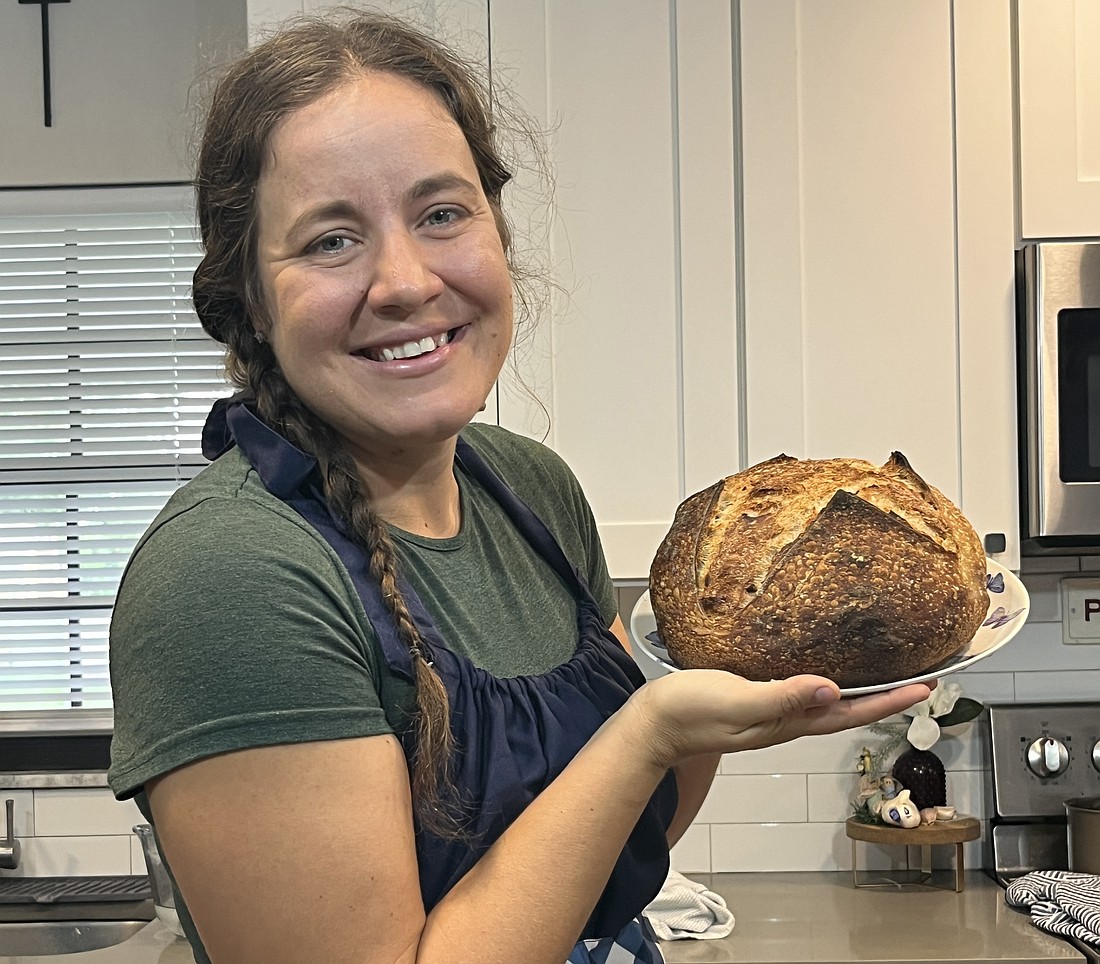 Bekah Allen started baking in 2022 as a stress reliever. She was encouraged by a friend to start her own business selling her baked goods. She started Bekah Bakes Bread in 2023 and now is offering to host classes.