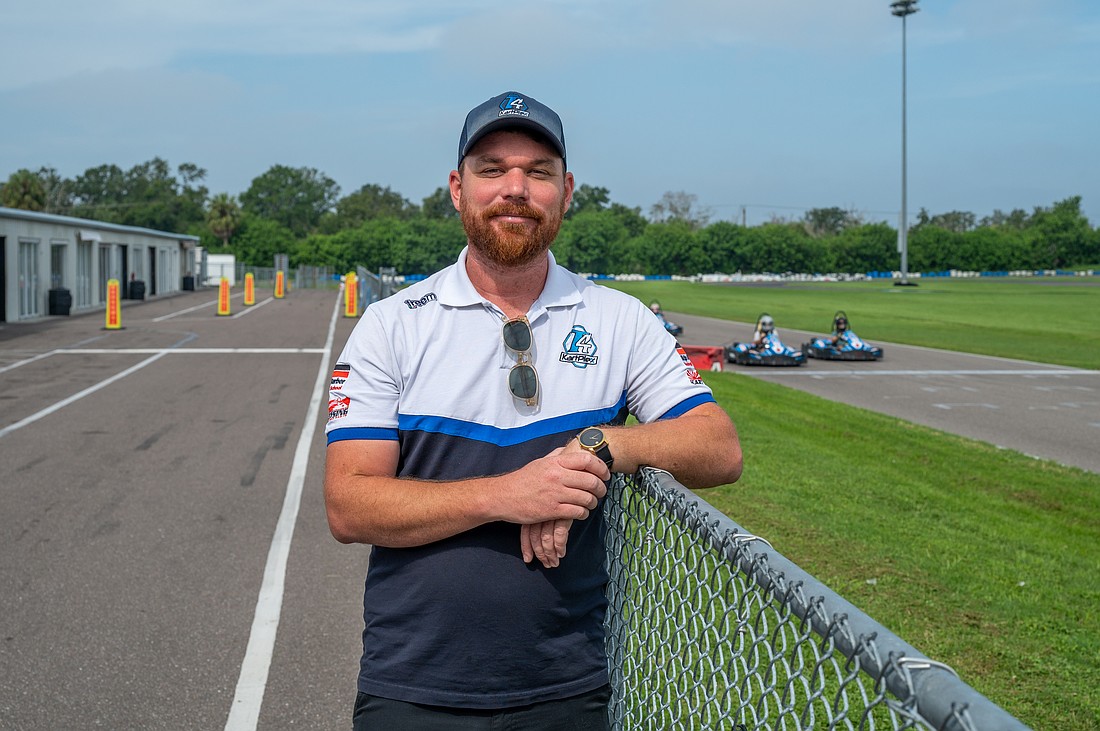 Jake Mottaz is the owner of T4 Kartplex, which offers recreational and competitive go-kart racing.