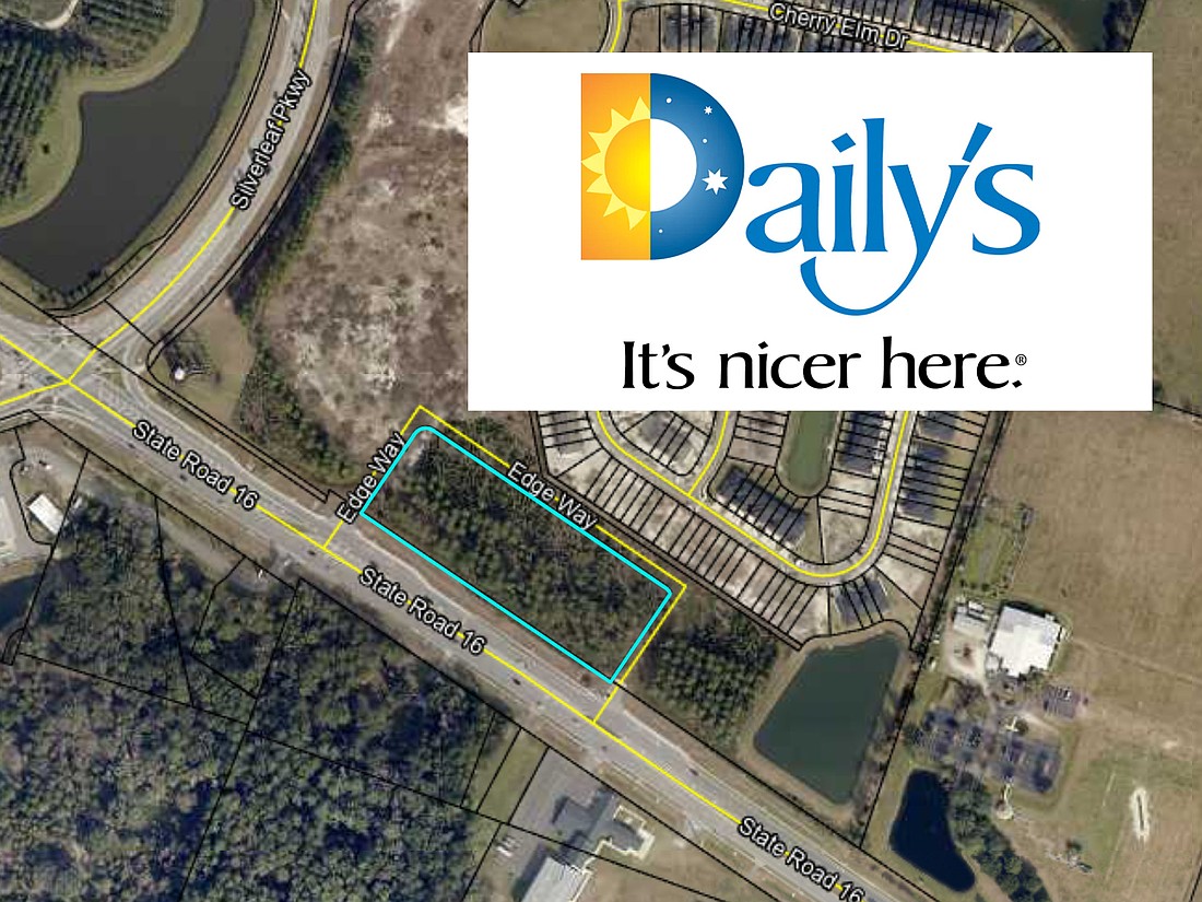 A Daily’s gas station and convenience store is planned at County Road 16A southeast of Silverleaf Parkway.