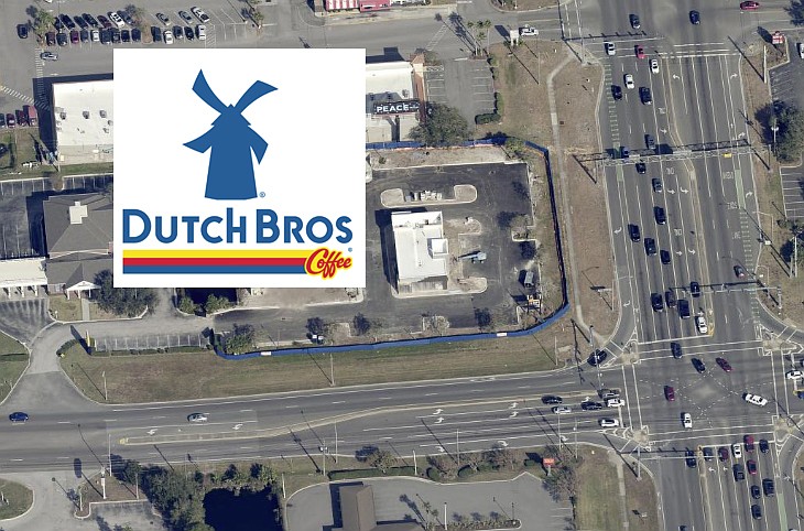 Dutch Bros Coffee plans kiosk along Florida 312 off U.S. 1 in St. Augustine next to Chase Bank.
