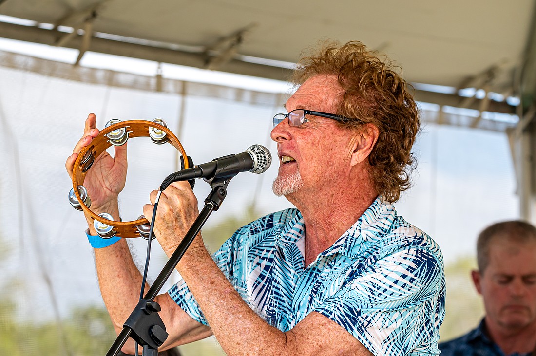 Jim Whitman performs at the 2022 Kiwanis Lawn Party. The 20-year Longboat Key resident who often shared his musical talents on the Key died Sunday.
