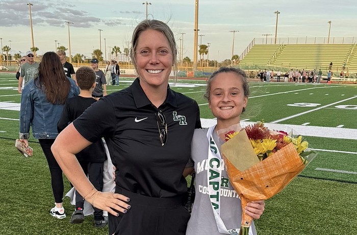 Samantha Biggs, an assistant principal at Lakewood Ranch High School, received the 2025 Yale Educator Award after being nominated by former student Addison Shea, who now attends Yale University.