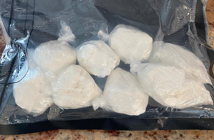 Nearly 300 grams of cocaine, or about 10.5 ounces, was seized from a home in Sarasota, authorities said.