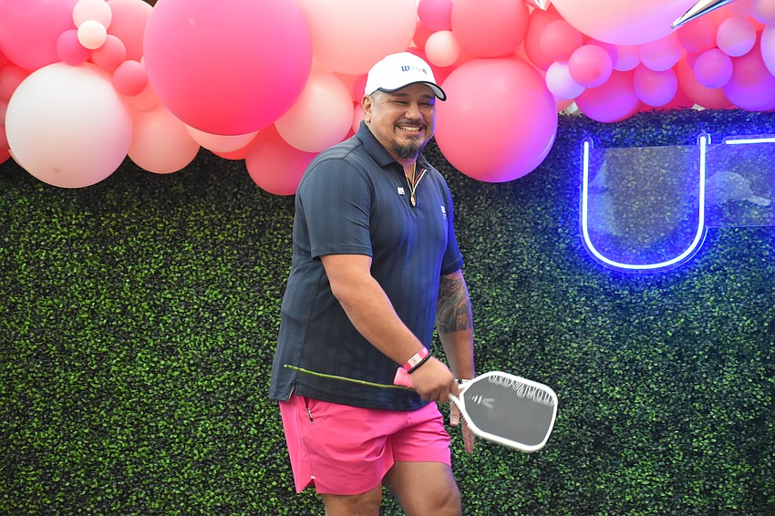 Frank Padur of Preferred SHORE Real Estate chose to be part of the Men Wear Pink show in honor of family members who have passed due to cancer as well as those still fighting.