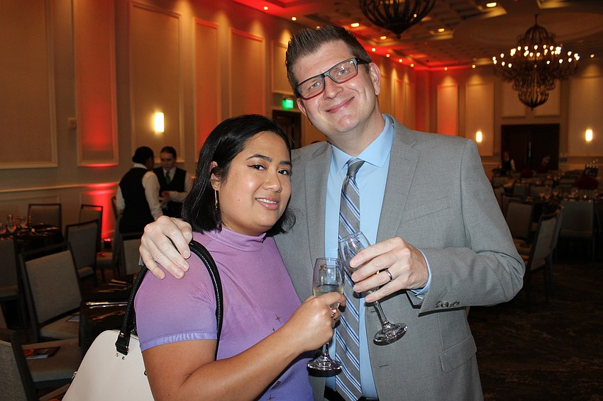 Is there a doctor in the house? The husband-wife team of Caroline and Jordan Jackson are both doctors.