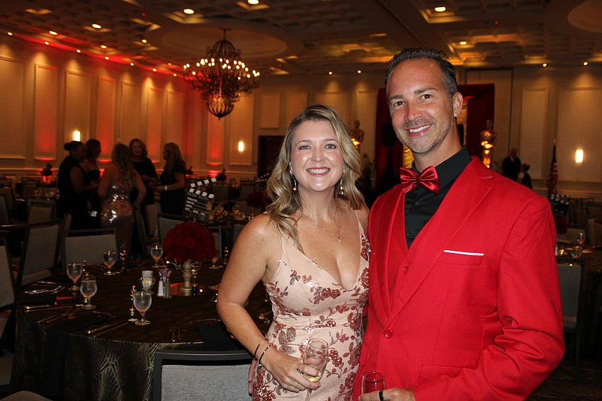 Sarah Nonnemaker and Dr. Sean Nonnemaker were dressed to impress for the Manatee County Medical Society Gala Sept. 13 at the Grove Ballroom.