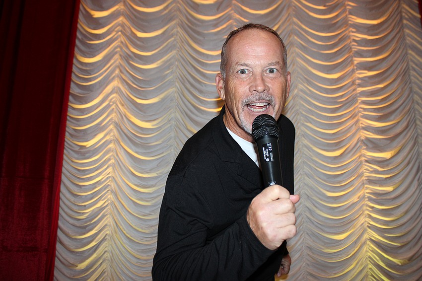 Rob Tonova of Clearwater worked the Manatee County Medical Society Gala as the DJ.