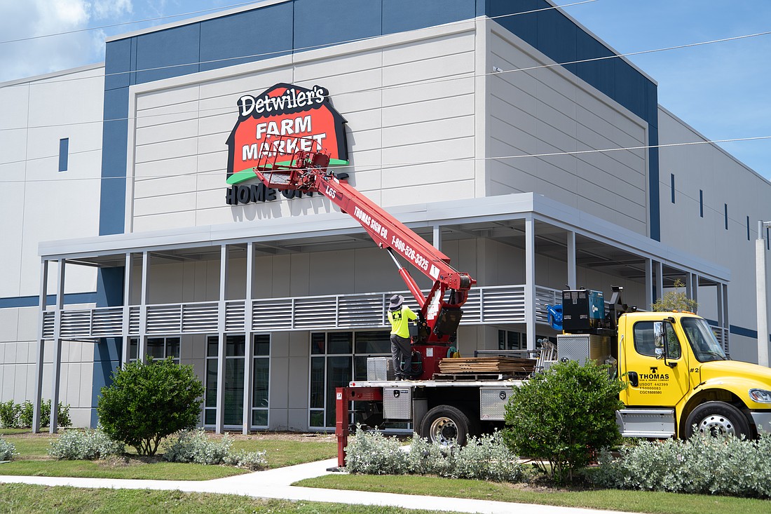 Detwiler's Farm Market is co-locating its home office with the warehouse and distribution center in Palmetto.