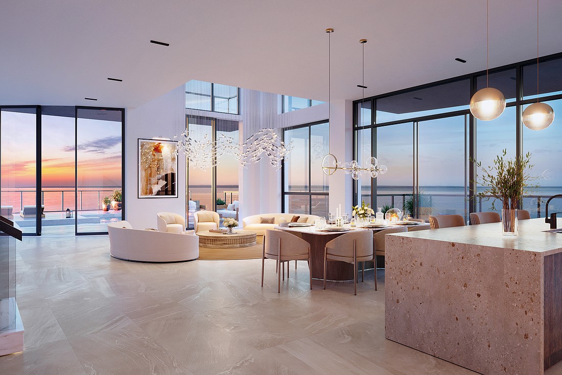 A unit at One Fort Myers sold for $5.35 million to an undisclosed buyer.