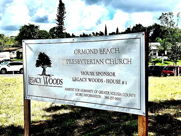 Ormond Beach Presbyterian Church is partnering with Habitat for Humanity. Photo courtesy of Ormond Beach Presbyterian Church/Facebook