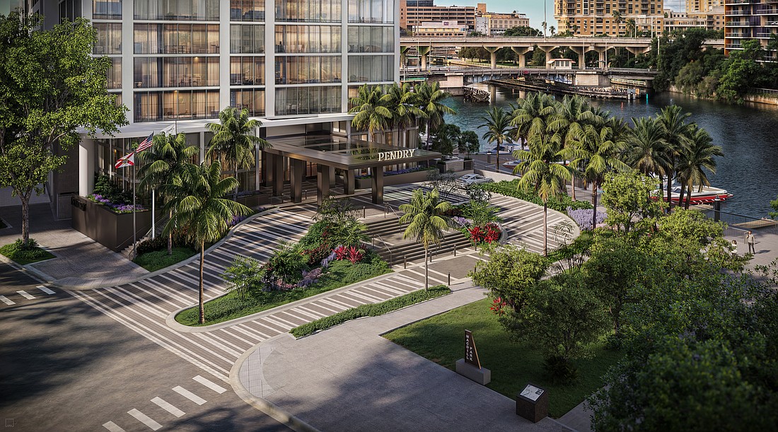 The 38-story the Pendry Tampa & Pendry Residences tower is expected to open in 2027.