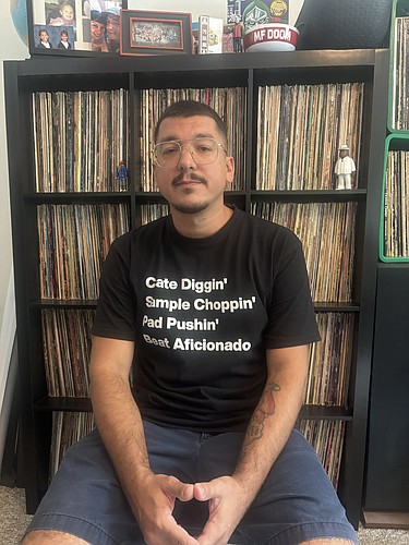 Mike Martinez's passion for music began at a young age. Photo by Abbie Pace