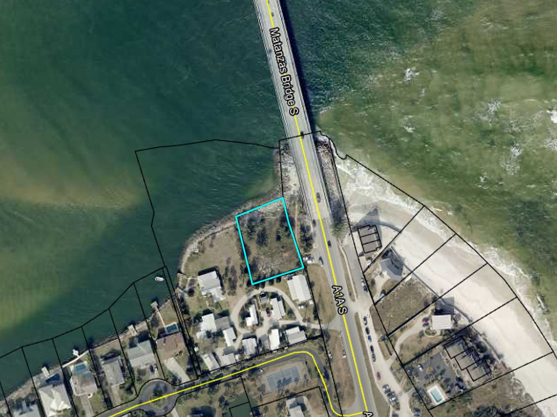 The site of Matanzas Innlet Restaurant at 8805 A1A South, south of Crescent Beach.