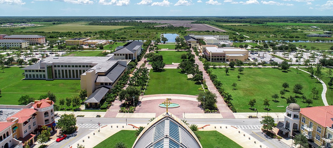 Ave Maria University in Collier County was established in 2003.