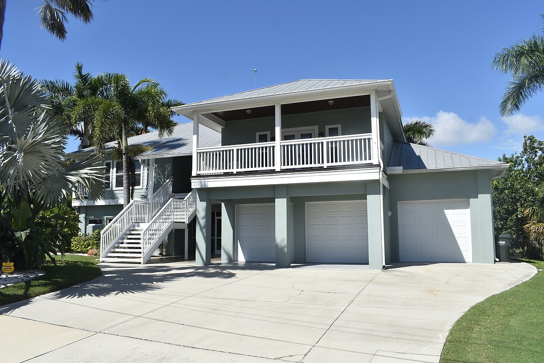 The home at 2127 Lusitania Drive was built in 2006 and has four bedrooms, three baths, a pool and 2,870 square feet of living area.