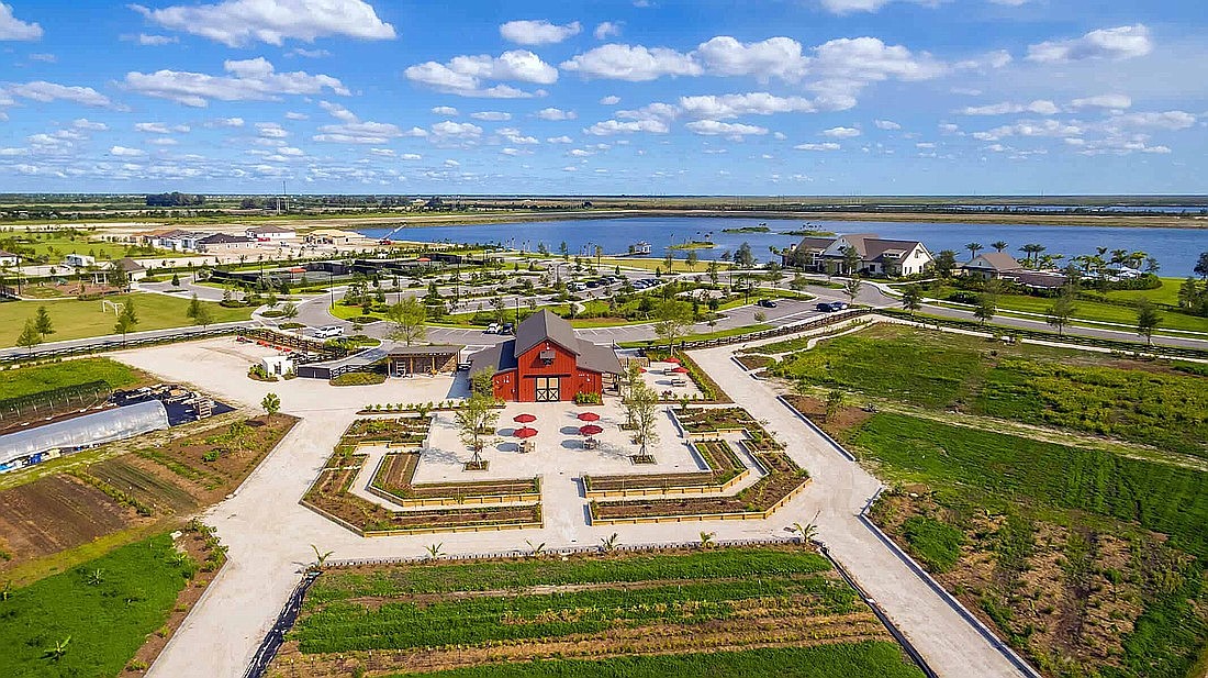 Agrihoods are communities that integrate agriculture into a residential setting.