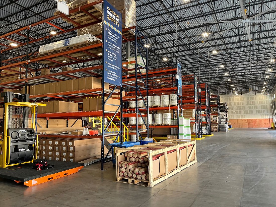 Lansing Building Products has leased a 65,000-square-foot space in the North Port Business Park.