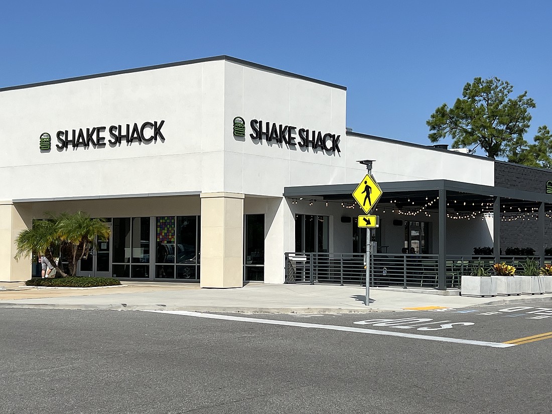 The area's second Shake Shack opens Sept. 24 at 3956 Third St. S. in the South Beach Regional shopping center in Jacksonville Beach.