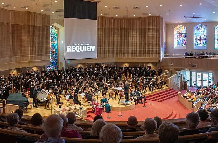 Key Chorale will follow up last season's acclaimed concert of Verdi's Requiem at Church of the Palms with Mozart's Coronation Mass on Saturday, Sept. 27.