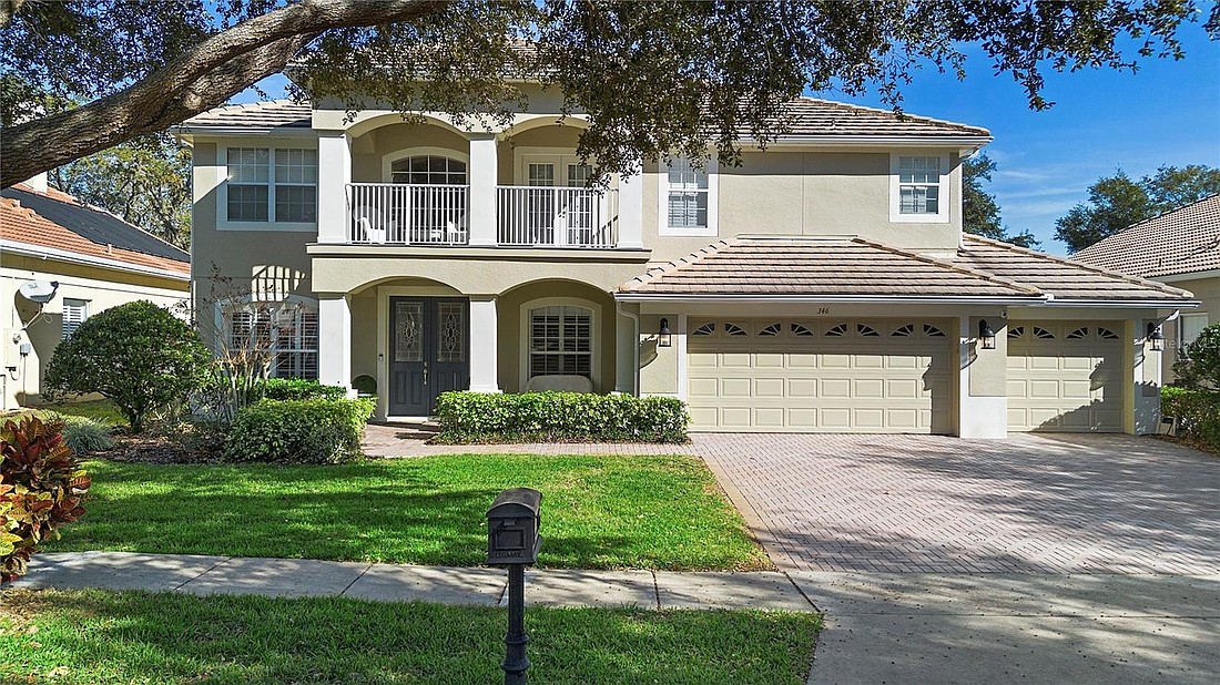 The home at 346 Calliope St., Ocoee, sold Sept. 15, for $850,000. It was the largest transaction in Ocoee from Sept. 15 to 22. The sellers were represented by Lisa Dangel, KM Homes and Land LLC.