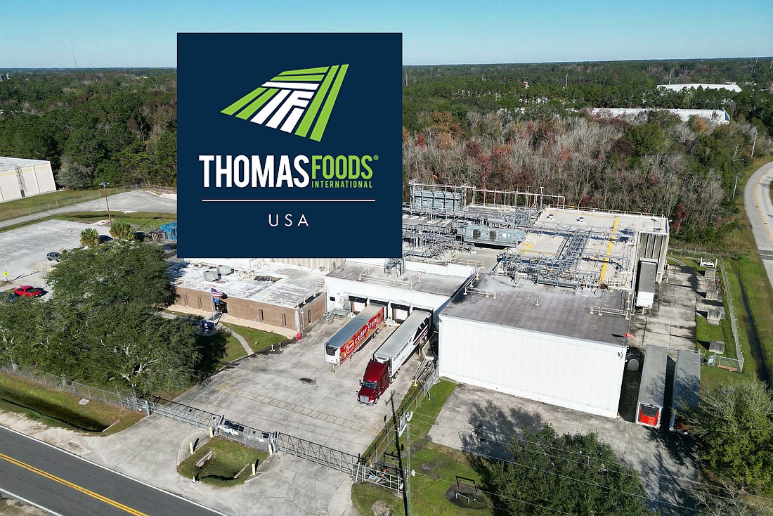 Thomas Foods International USA bought the closed Tyson Foods Inc. plant at 5441 W. Fifth St. in Northwest Jacksonville on Sept. 17 for $3.55 million.
