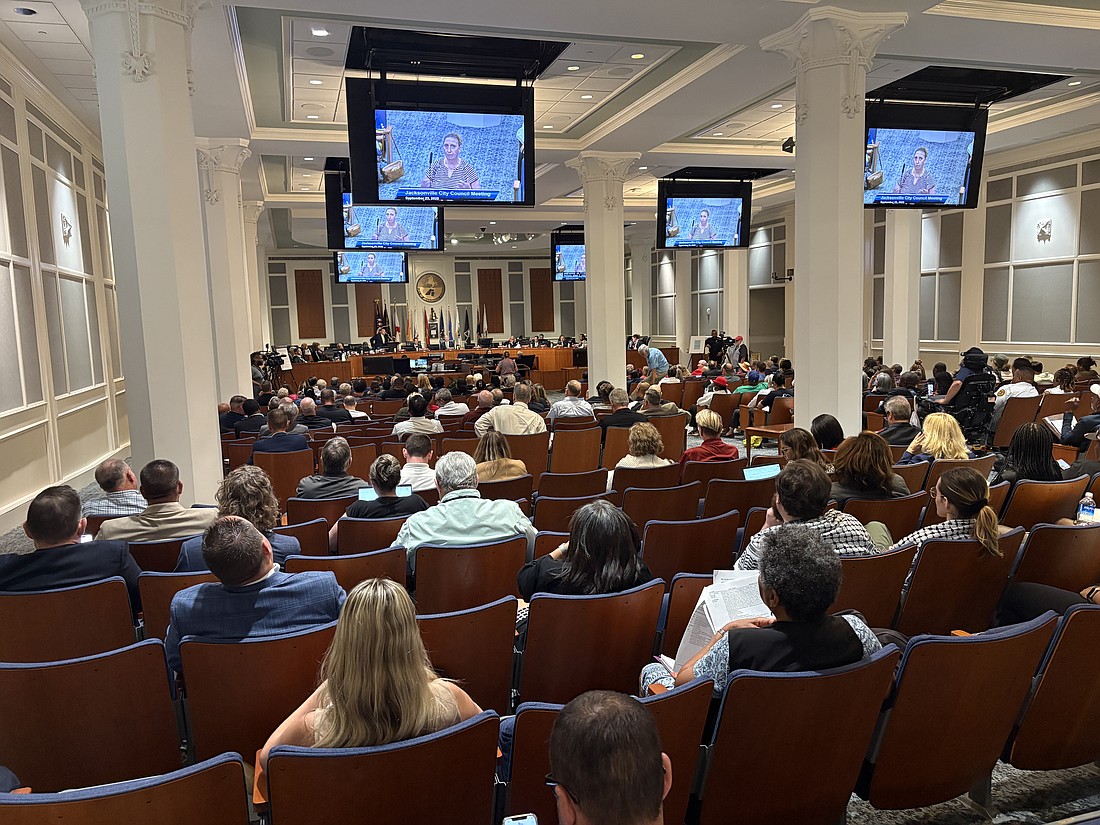 The Jacksonville City Council meets Sept. 23 to debate a property tax reduction and the city budget.