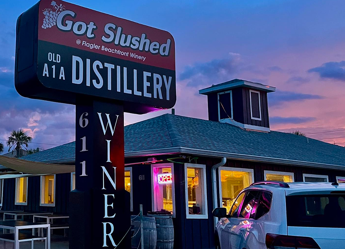 Flagler Beachfront Winery and Old A1A Distillery now make their own spirits, including rum and vodka. Courtesy of Old A1A Distillery