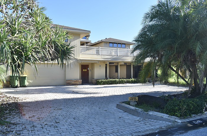 The home at 1348 Harbor Drive was built in 1957 and has five bedrooms, five baths, a pool and 6,946 square feet of living area.