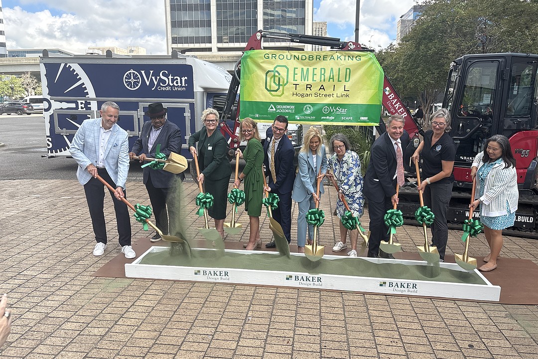 City officials, private leaders break ground on Hogan Street