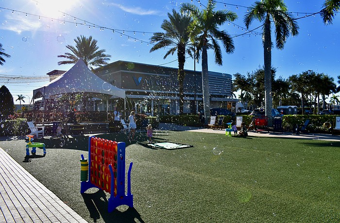 The Green at UTC is filled with bubbles and games every fourth Wednesday of the month for the UTC Kids Club.