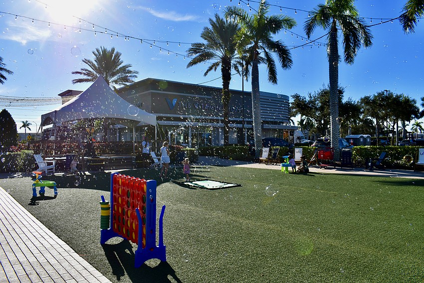 The Green at UTC is filled with bubbles and games every fourth Wednesday of the month for the UTC Kids Club.