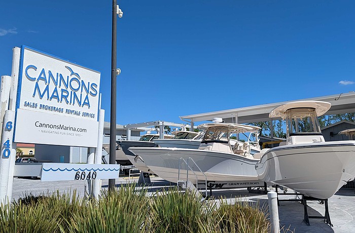 Cannons Marina is at 6040 Gulf of Mexico Drive on Longboat Key. The 70-plus year-old business started as a fish camp in the late 40s opened by Ernie Cannon.