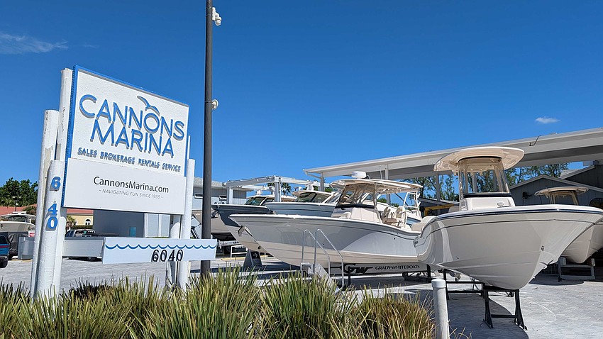 Cannons Marina is at 6040 Gulf of Mexico Drive on Longboat Key. The 70-plus year-old business started as a fish camp in the late 40s opened by Ernie Cannon.