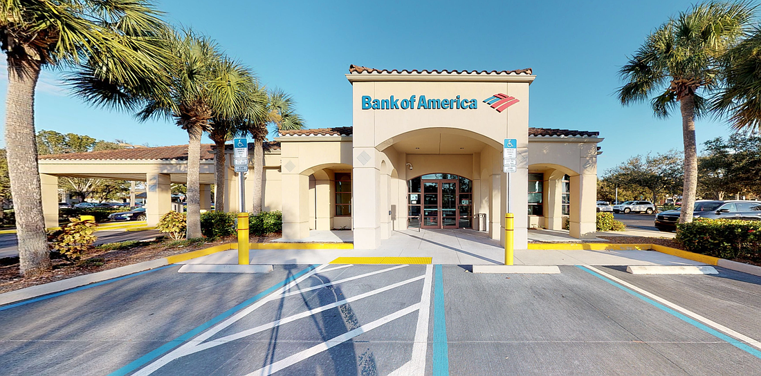 A Bank of America branch in Fort Myers.