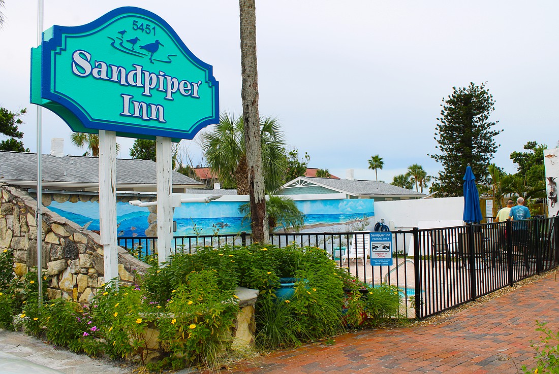 Sandpiper Inn, located at 5451 Gulf of Mexico Drive, reopened mid-August after rebuilding from significant hurricane damage.