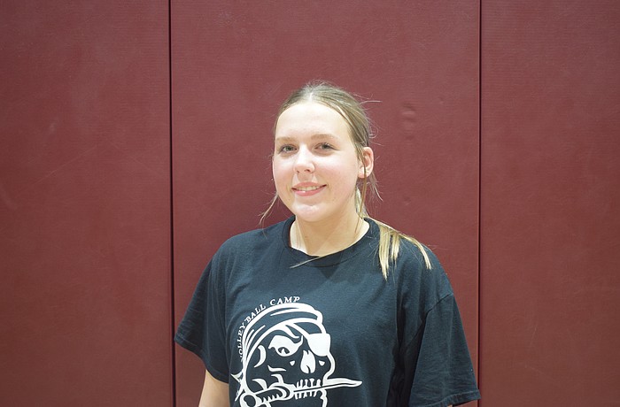 Molly Lynch poses for a photo after Braden River's comeback attempt against Venice fell short Thursday. She's the only freshman on a varsity roster featuring two underclassmen.
