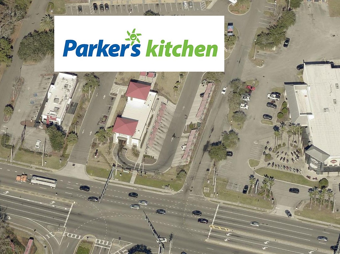A Parker’s Kitchen gas station and convenience store appears planned in Baymeadows where Tux Car Wash and KFC closed at 8771 Baymeadows Road.