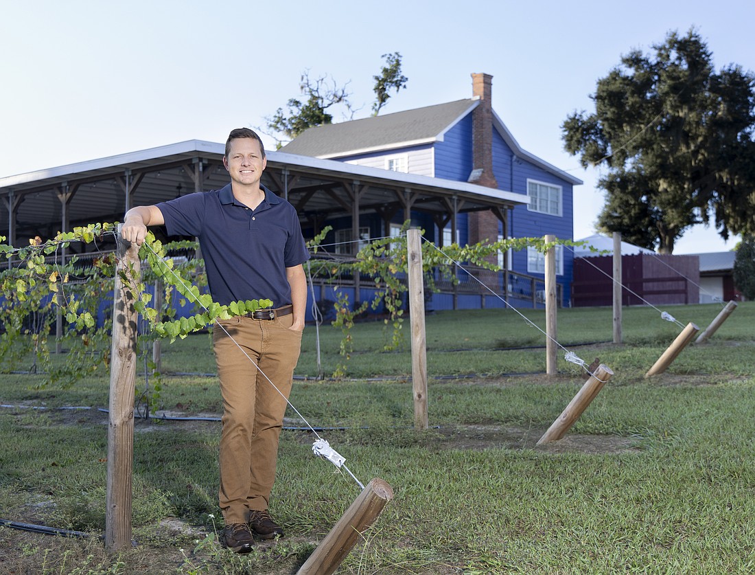 Clay Keel, president of Keel Farms and Keel & Curley Winery, has opened a new wedding and event venue overlooking Lake Thonotosassa called The Osprey View.