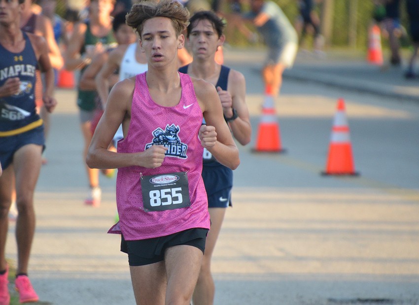 Despite the Florida heat, Out-of-Door Academy senior Kevin Gyurka has found success in cross-country.