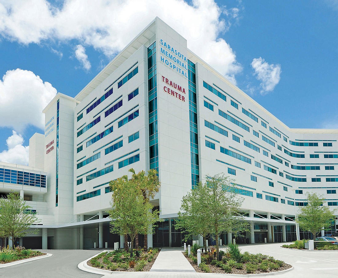 Sarasota Memorial Health Care System handled 1,877,000 patient visits in 2024.