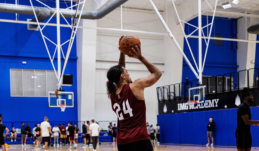 The Cleveland Cavaliers held a training camp at IMG Academy in October 2024.