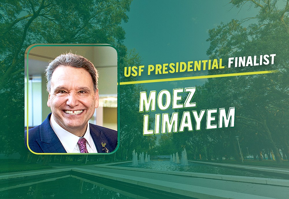 The search committee for the University of South Florida's ninth president has recommended Moez Limayem, USF's former Lynn Pippenger Dean of the Muma College of Business, to the Board of Trustees.