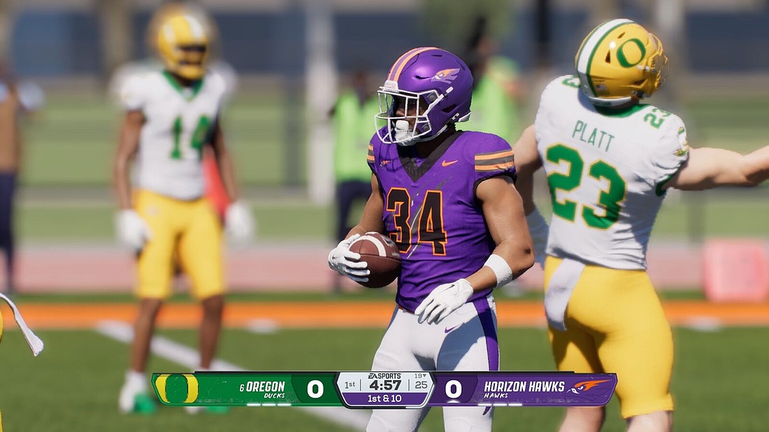 EA Sports College Football 2026 players now can use Horizon’s custom jersey to play against any school.