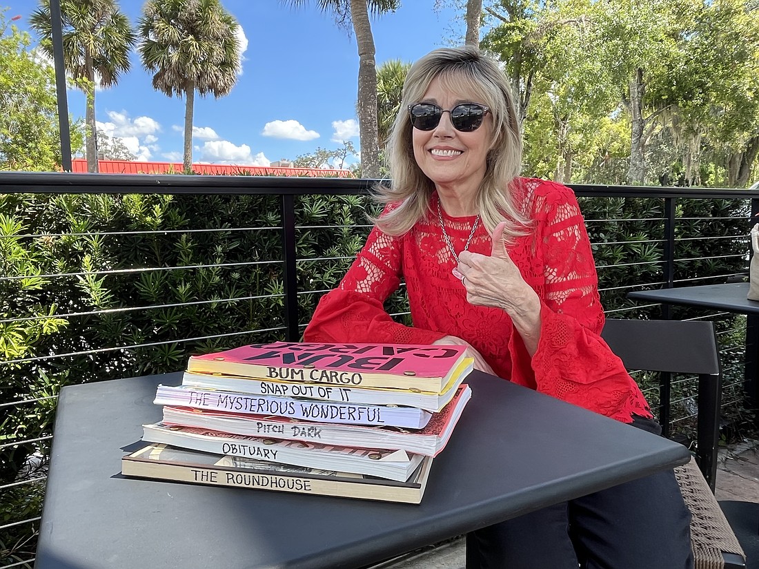 Ocoee's Danette Carter hopes to take her late husband's screenplays and turn them into movies.