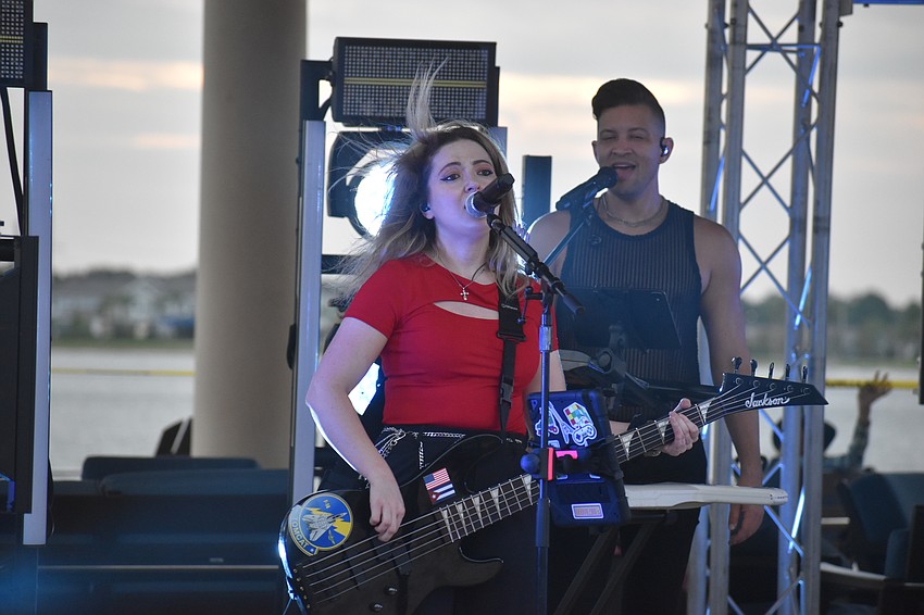 No Filter's Savannah Brady plays violin, guitar, bass and piano. Chaz Robinson has appeared on the Ellen Degeneres Show and Disney's 