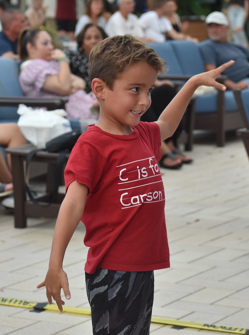 Star Farms resident Carson Roy, 6, has wanted to be a country singer for two years and will perform for whoever will watch and listen.