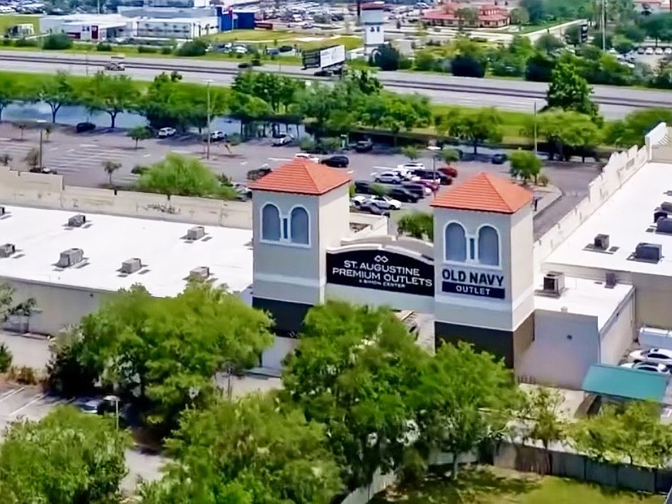 St. Augustine Premium Outlets is at 2700 Florida 16, near Florida 16 and Interstate 95. It is on the west side of I-95.