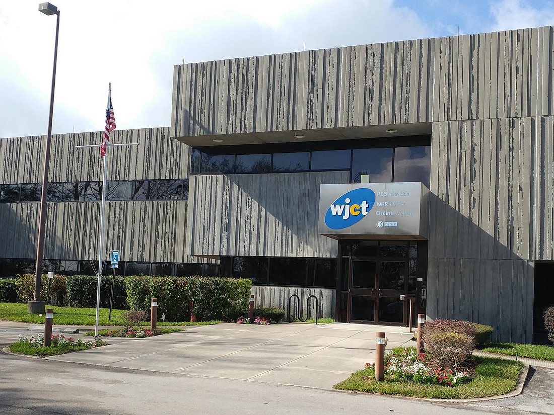 The WJCT Public Media studio and offices at 100 Festival Park Ave. in Downtown Jacksonville along the Northbank of the St. Johns River south of Everbank Stadium.