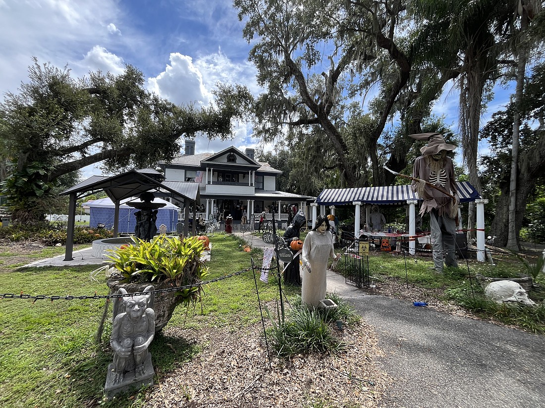 The Halloween spirit is strong at the Williams Holiday House after owners Annie and Joe Williams worked to become compliant with Orange County Code Enforcement.